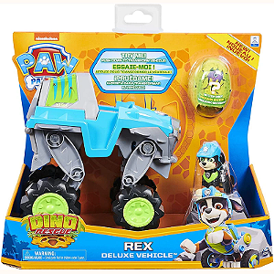 Rex Deluxe Vehicle Dino Rescue Patrulha Canina - Nickelodeon