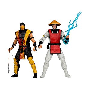 Scorpion vs Raiden - 7" Scale Figure - Mortal Kombat Klassic - McFarlane