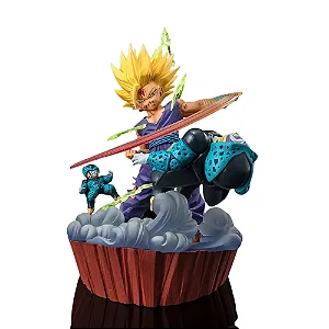 Estátua Super Saiyan 2 Son Gohan - Anger Exploding into Power!! - FiguartsZERO [Extra Battle] - Bandai