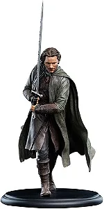 WETA Workshop Polystone - Trilogia O Senhor dos Anéis - Estátua em miniatura de Aragorn