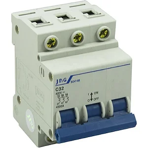 Mini Disjuntor JNG Tripolar Curva C