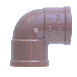 Joelho 90 Soldável PVC Fortlev Água
