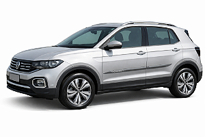 Jogo Frisos Lateral T-Cross Prata Pyrit