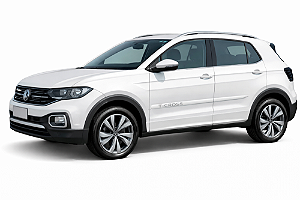 Jogo Frisos Lateral T-Cross Branco Puro