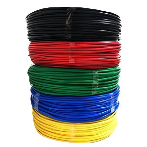 Fio Eletrico Flexivel 10,0mm Com 50 Metros Cabo Elétrico