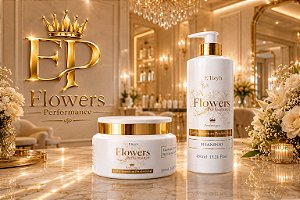 Kit Shampoo e Máscara Flowers Performance 500ml