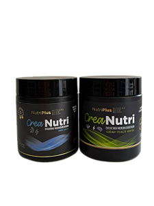COMBO PROMOCIONAL CREATINA MAÇÃ VERDE & CREATINA SEM SABOR