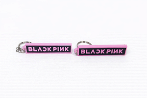 Chaveiro Black Pink Rosa e Preto
