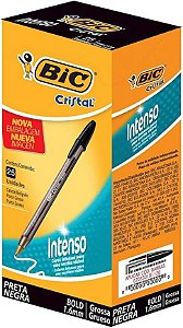 CANETA BIC CRISTAL BOLD 1.6 PRETA