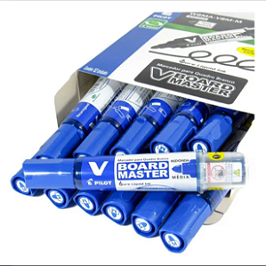 Pincel Quadro Branco Pilot Board Master Azul