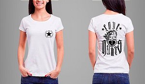 Camiseta Feminina Love Hurts