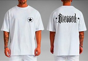 Camiseta Oversized Masculina Blessed