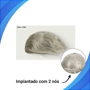 Protese capilar micro pele Hilton 20X25 COR: 1B 80%