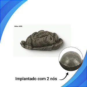 Protese capilar micro pele Hilton 20X25 COR: 22R 1B 40 %