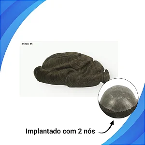 Protese capilar micro pele Hilton 20X25 COR: 5