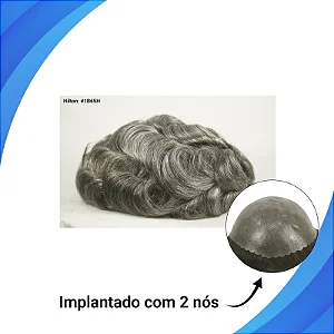 Protese capilar micro pele Hilton 20X25 COR: 1B 65%