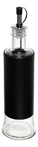 Garrafa Para Azeite Galheteiro Preto Vidro 300ml Wolff