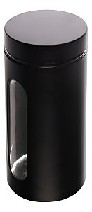 Porta Mantimento Wolff De Vidro E Metal Com Visor 1.3l