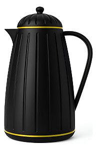 Garrafa Térmica Café Chá Preta 1l Carrossel Wolff Preto