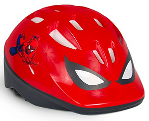CAPACETE SPIDER-MAN, 50 A 56CM, VERMELHO