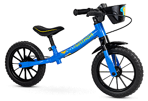 BICICLETA BALANCE BIKE AZUL/PRETO