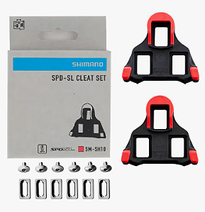 TAQUINHO PARA PEDAL SPEED FIXO SM-SH10 VERMELHO