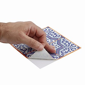 Revestimento Adesivo Porto Colorido 15x15cm