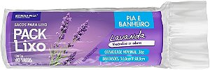 Saco De Lixo PACK LIXO Lavanda Pia e Banheiro (34X38) - Sacos de lixo perfumados que neutralizam o odor