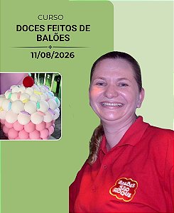 Doces Feitos de Balões | 11/08/2026 | Presencial | Viviane Furlan e Julia Furlan