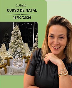 Curso de Natal | 13/10/2026 | com Simone Galvão | Presencial