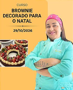 Brownie Decorado para o Natal | Dany Bolos | 29/10/2026