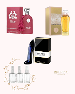 Combo mulher de ELITE - Reyna - Maison Alhambra + Athena - Maison Alhambra + Good Girl - Carolina Herrera