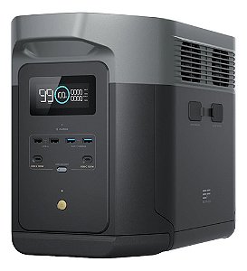 Delta 2 Max 2048wh 3400w Gerador De Energia Portátil Ecoflow 127V