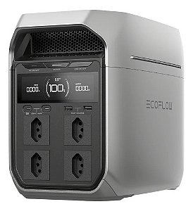 Delta 3 Plus - 127v Br Ecoflow Gerador De Energia Portátil