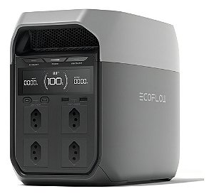 Ecoflow Delta 3 1800w 1024wh - 220v - Estação De Energia Portátil Gerador Solar Nobreak Ups 10ms