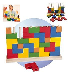 Jogo Mini Tetris Pedagogico Ludico Concentraçao