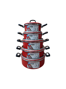 Kit Cacarola 5pcs Colorida