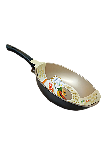 Frigideira Wok de Alumínio Nº26 sem Tampa