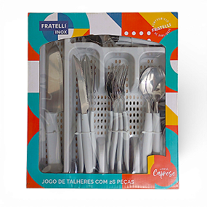 Kit Talher 26 Peças Caprese