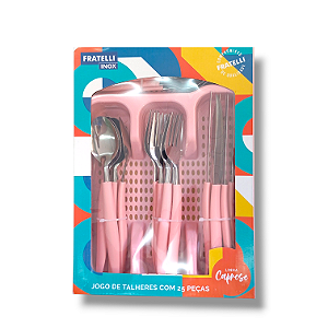 Kit Talher 25 Peças Caprese