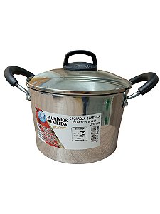 Caçarola Polida Nº16 Tampa e Vidro