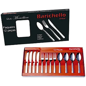 Faqueiro 12 Peças Monobloco