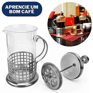 Cafeteira Francesa 350ml Inox