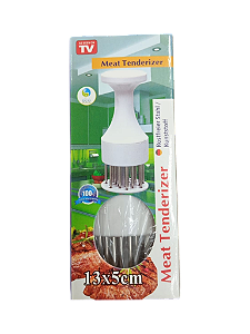 batedor de carne manual 11cm em plástico e inox