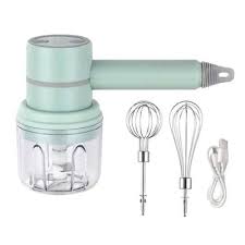 Mini Batedeira e Processador Elétrico Sem Fio