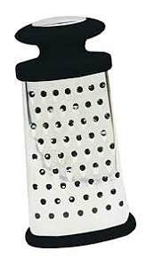 Ralador de Cozinha 2 Faces com 3 Lâminas em Aço Inox