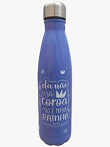 GARRAFA ALUMINIO 700ML DIA DAS MÃES