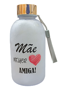 Garrafa Plástica 600ml Dia das Mães