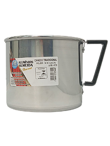 Caneco de Alumínio Tradicional Nº16