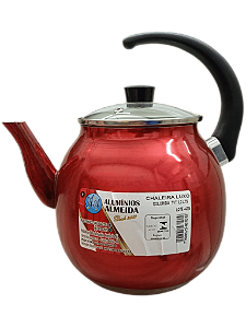 Chaleira de Alumínio Luxo Color Almeida